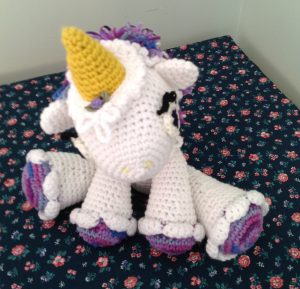 finished unicorn