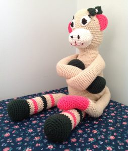 sitting monkey